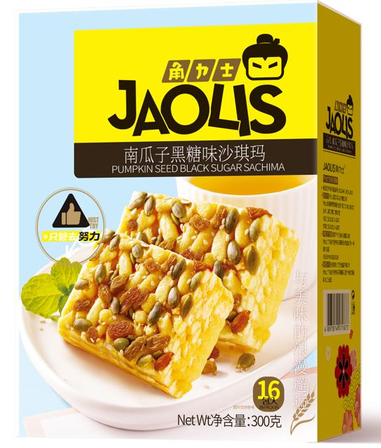 南瓜子黑糖味沙琪玛